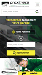 Mobile Screenshot of carrosserie.proximeca.fr